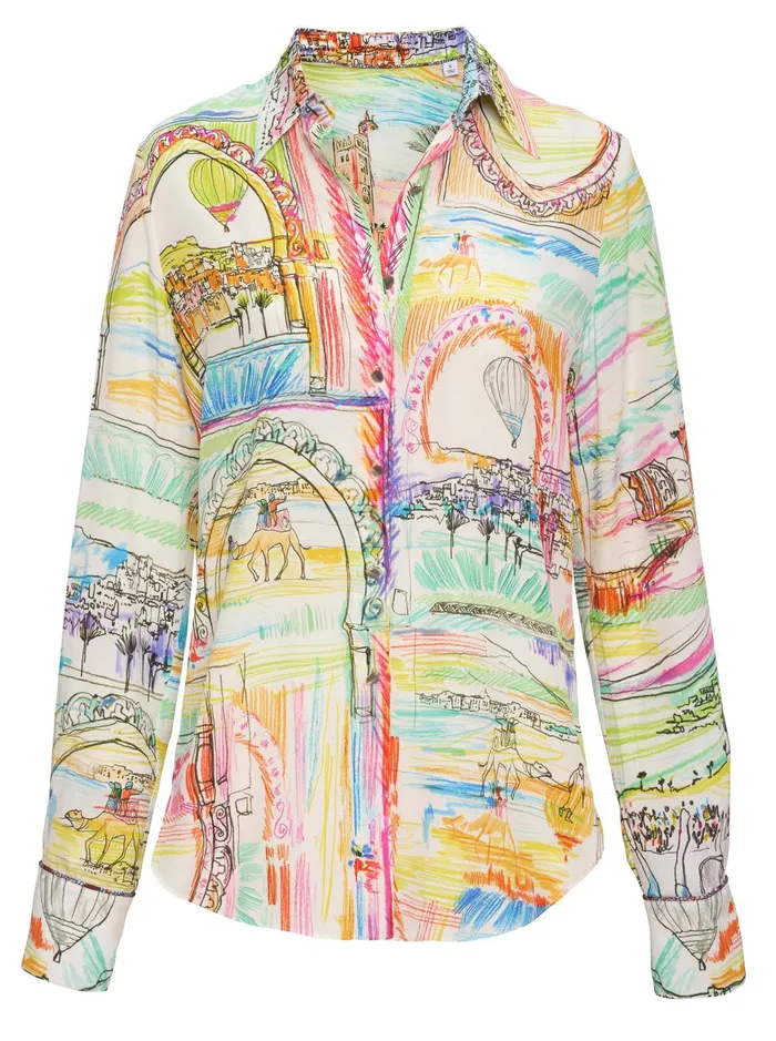 Women Tops Robert Graham GABRIELA SHIRT Multi
