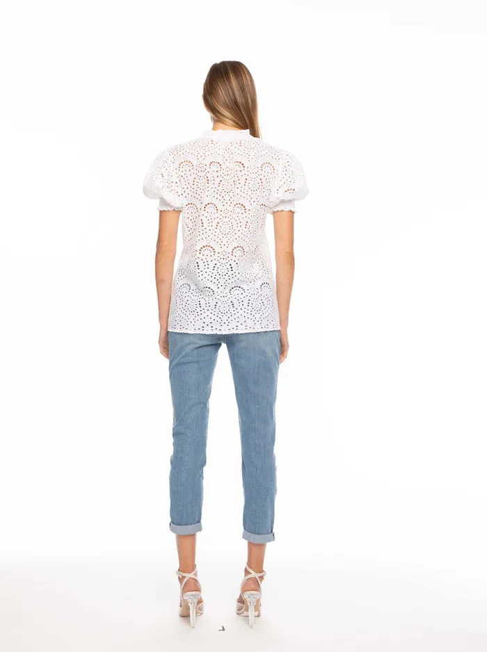 Women Tops Robert Graham MILA BLOUSE Yellow