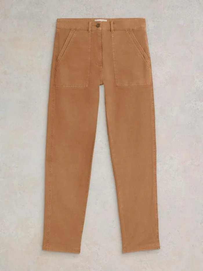 Women Twister Chino Mid Tan White Stuff Trousers