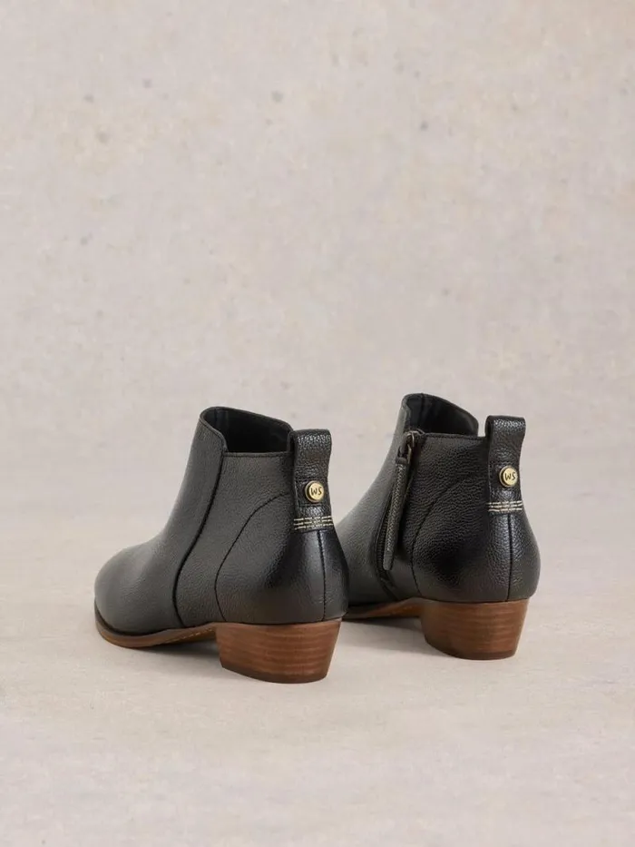 Women Wide Fit Leather Ankle Boot Pure Black White Stuff Boots Women Wide Fit Leather Ankle Boot Pure Black White Stuff Boots