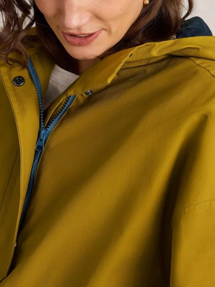 Women Winnie Waterproof Coat Dark Chartreuse White Stuff Coats and Jackets Women Winnie Waterproof Coat Dark Chartreuse White Stuff Coats and Jackets