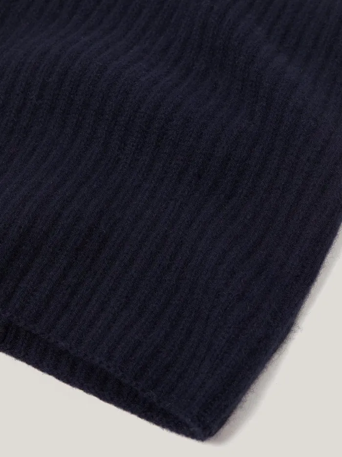 Women Wool Cashmere Blend Snood Navy Jigsaw Knitwear and Cashmere