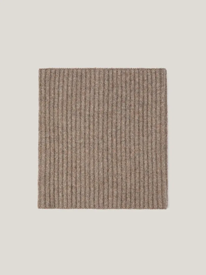 Women Wool Cashmere Blend Snood Oatmeal Jigsaw Ponchos and Scarves